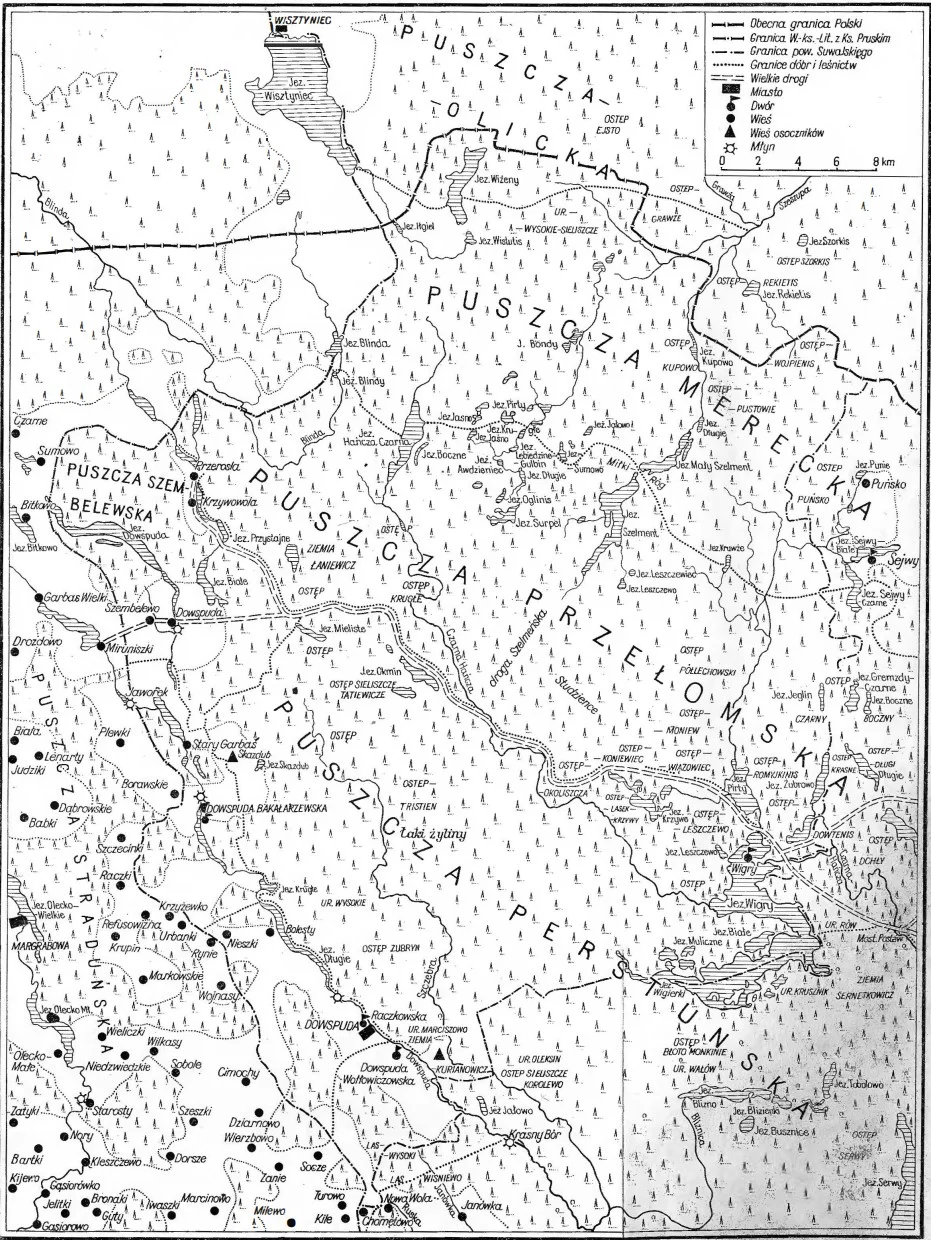 Początki kolonizacji około 1550
